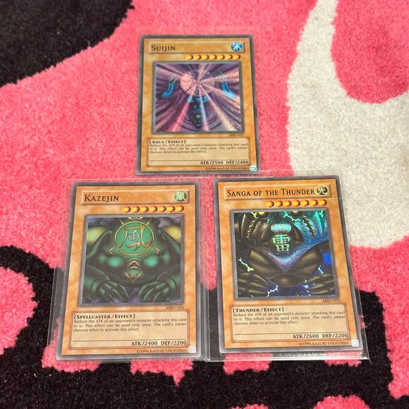 Sanga of the Thunder, Suijin, Kazejin - Yu-Gi-Oh! Metal Raiders Bundle - Picture 6 of 10